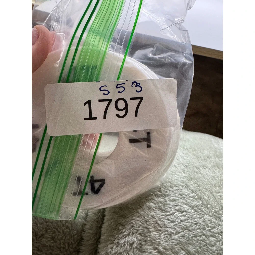Closet Clothes Rack Dividers Baby/Toddler White 9pc Set 3mo-4T Plastic Rings